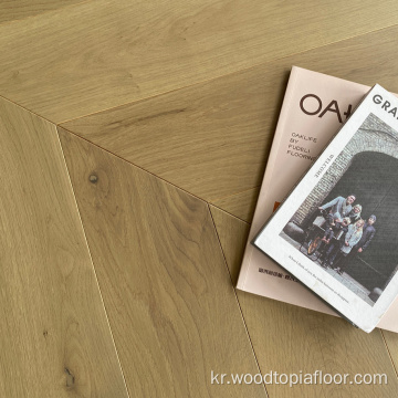 Oak Herringbone Chevron 곱하기 엔지니어링 된 바닥재 파크